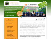 Tablet Screenshot of buenomotor.es